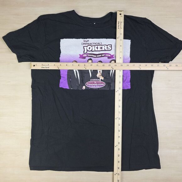 Impractical Jokers Shirt Mens Large Black The Tenderloins Comedy Tour Tee TruTV - Picture 3 of 8